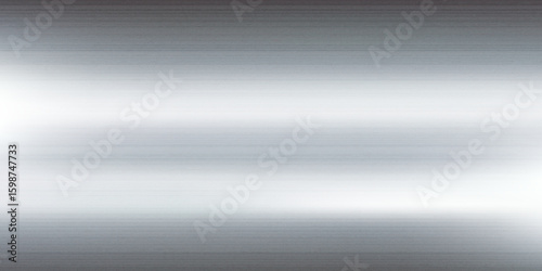 Brilliant background with a silver gradient and metallic texture effect. Vector illustration with bright patches of polished metal