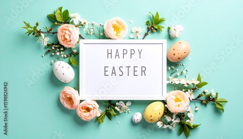 Easter floral arrangement