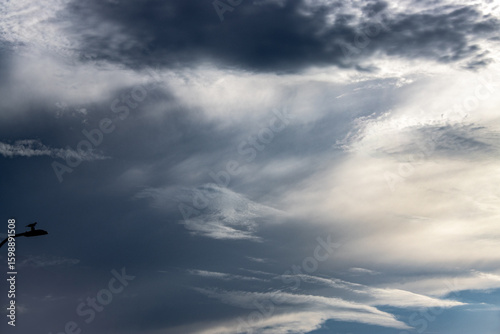Photography clouds in the sky