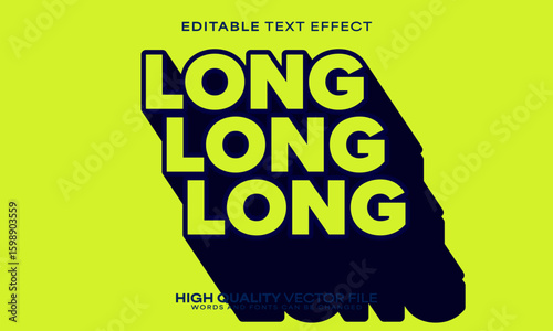 Retro classic text effect, editable text effect and vintage 3d font style bold shadow oldschool poster design