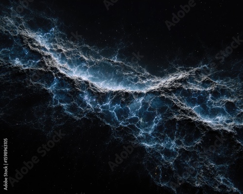 Abstract Cosmic Galaxy Background Design