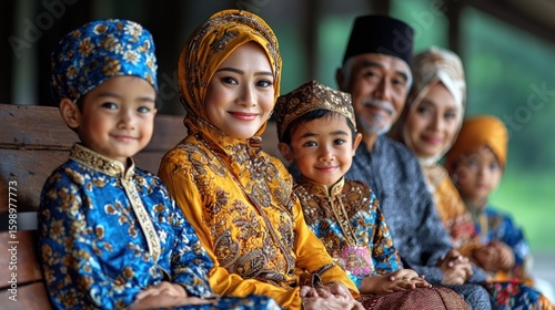 A Malaysian Family Portrait: Celebrating Culture and Heritage