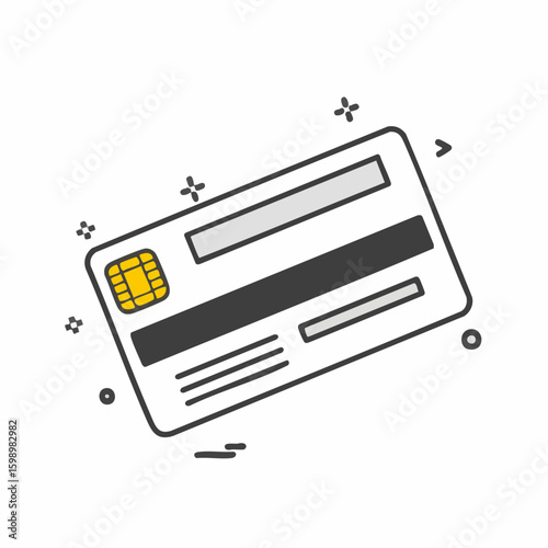 Credit Card Vector Illustration