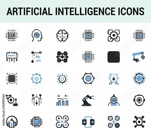 Artificial Intelligence Icons