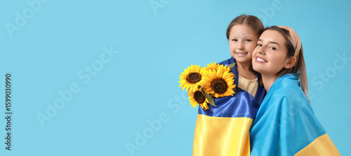 Cute little girl and her mo...