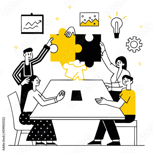 Cross-Functional Team Collaboration and Problem Solving for Business Innovation and Project Completion

