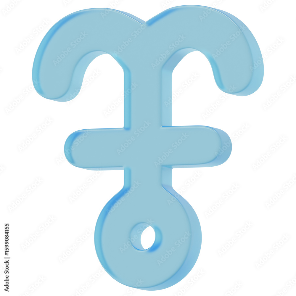 Obraz premium 3D Pluto Icon