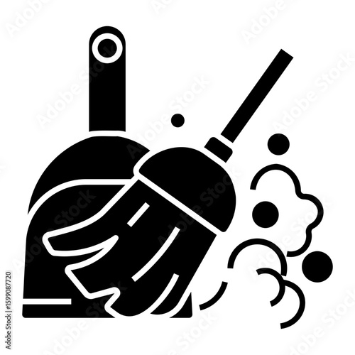 cleaning Solid icon