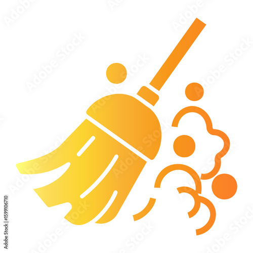 cleaning Gradient icon