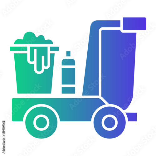 cleaning Gradient icon