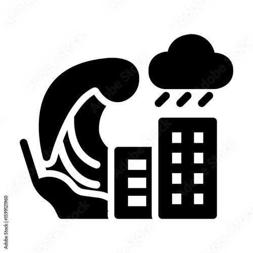 tsunami Solid icon