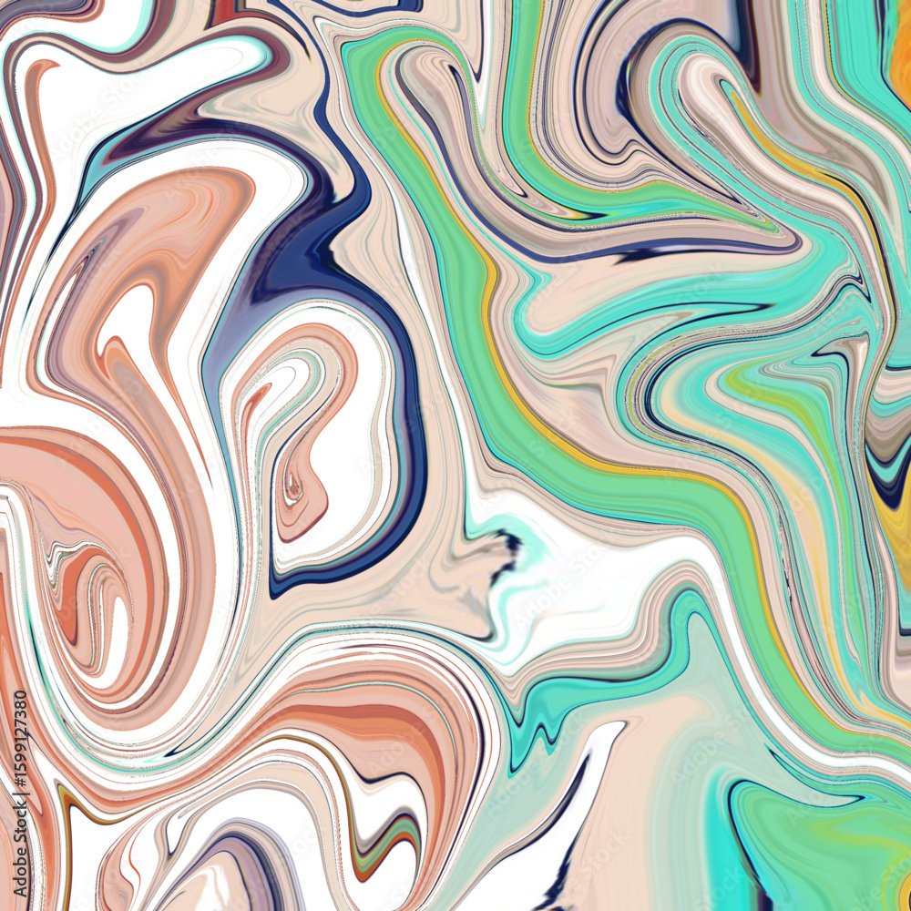 Colorful marbled swirl of vibrant tones including teal, coral, and navy. A stunning abstract texture perfect for art prints or digital backgrounds. Colorful marbled swirl of vibrant tones including teal, coral, and navy. A stunning abstract texture perfect for art prints or digital backgrounds.