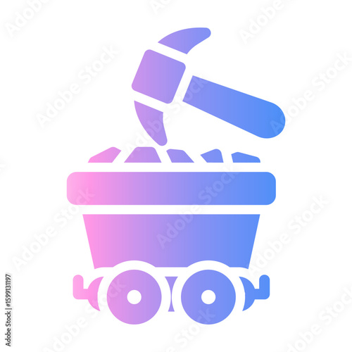 coal Gradient icon