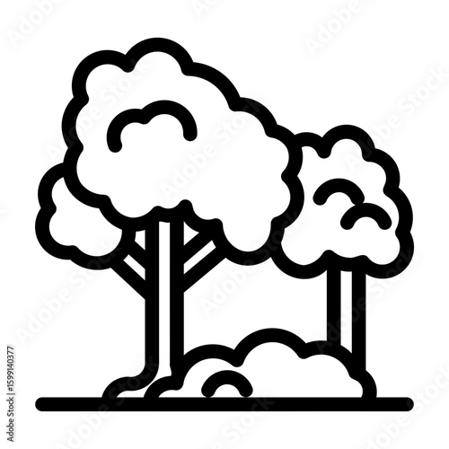 conservation Line Icon