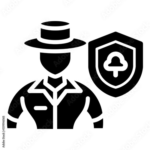 conservation Solid icon