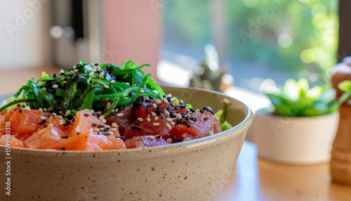 Fresh Hawaiian Seafood Poke Bowl