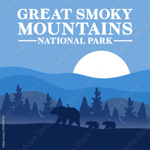 beautiful views of the Great Smoky Mountains National Park