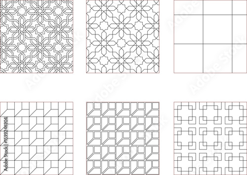 vector sketch illustration silhouette design background pattern line abstract modern minimalist