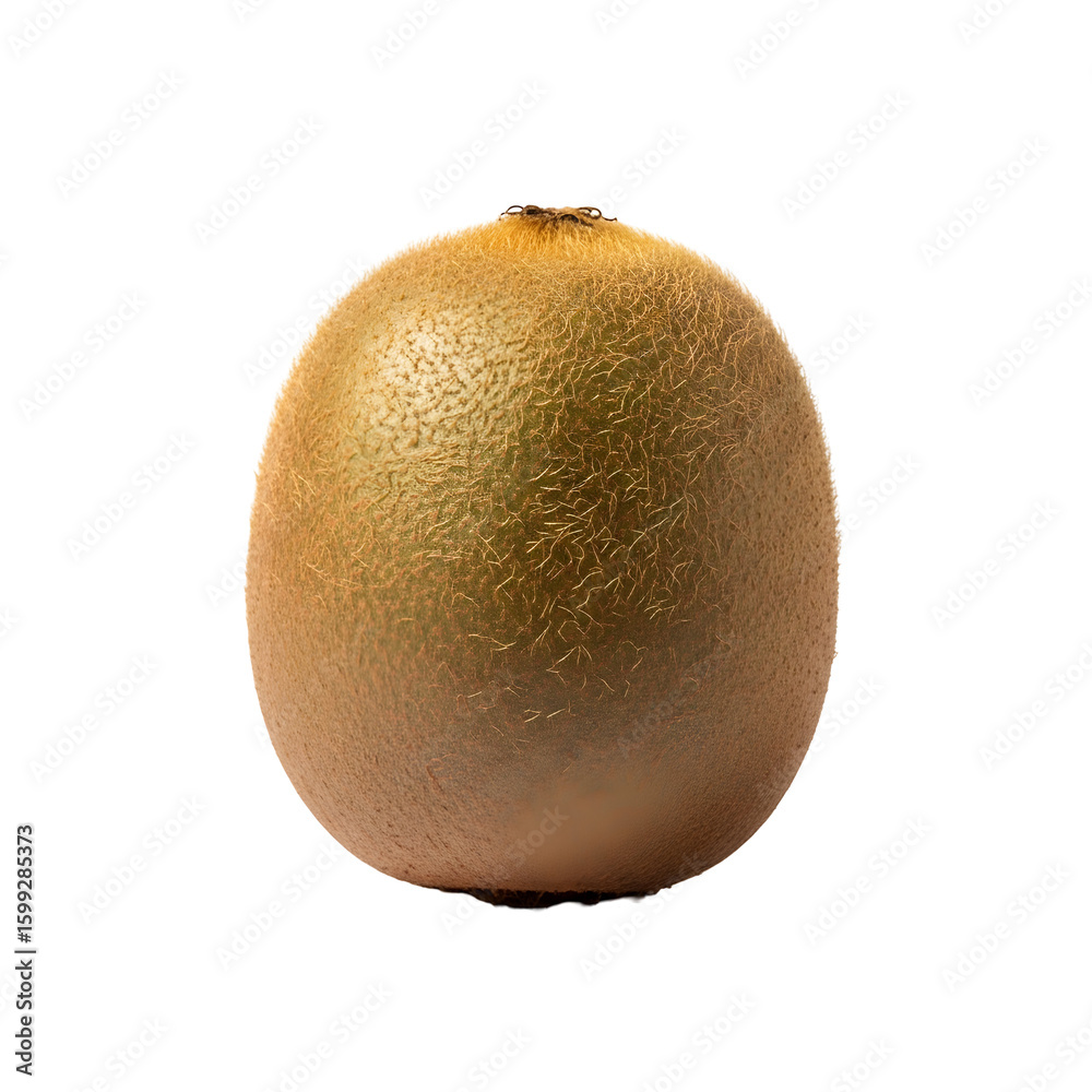 Fototapeta premium Single Ripe Kiwi Fruit Close-up.