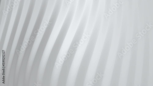 White abstract monochromatic wavy pattern suitable for backgrounds, print designs, packaging, web graphics, and digital art projects. Clean and calming aesthetic.