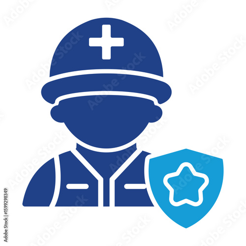 Incident Commander Icon.