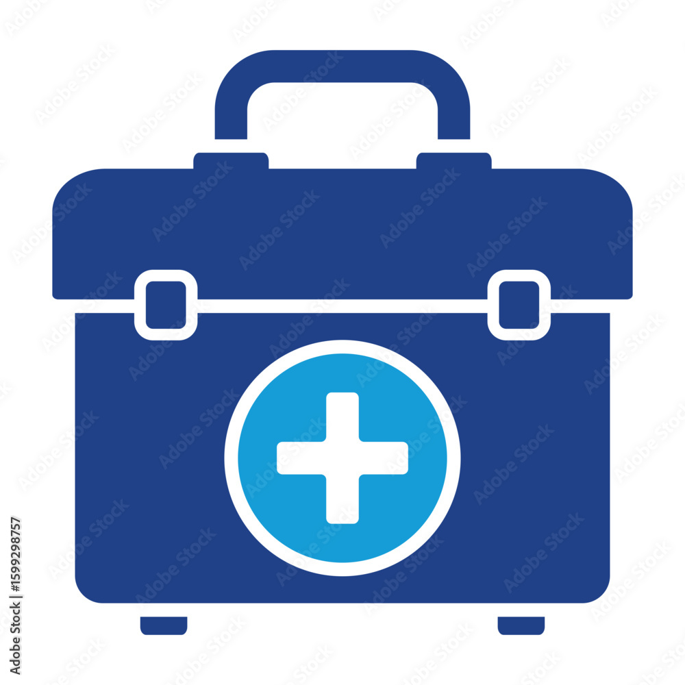 Obraz premium Emergency Kit Icon.