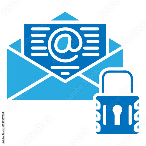 Email Lock Icon