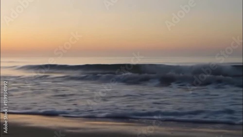 sunset over the sea