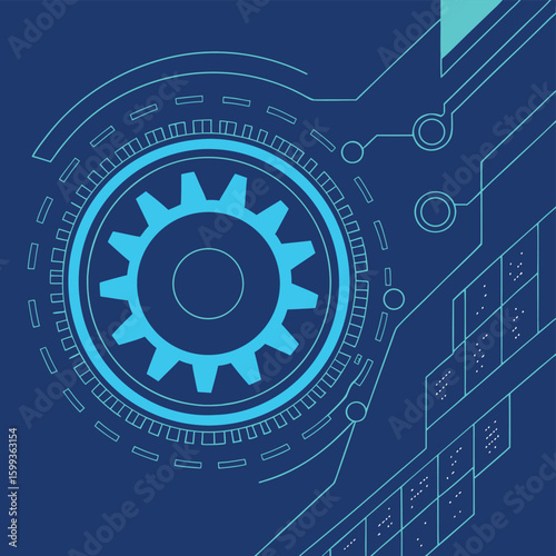 futuristic-technology-background-in-blue-tones--wi.eps