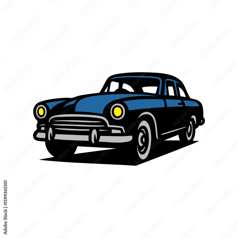Naklejka premium Classic Vintage Car