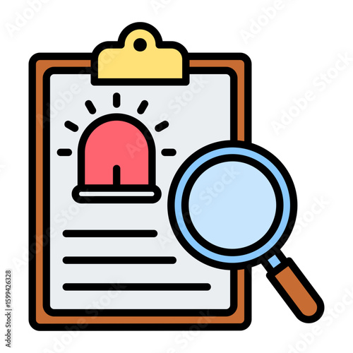 Incident Review Icon.
