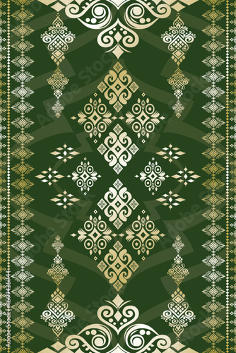 Thai Patterned Sage Rhythm