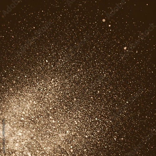 Generative AI, Light particles in space, background image