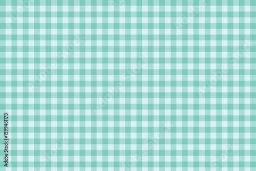 lake green checkered backing with a pattern background