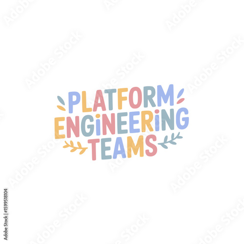 Platform Engineering Teams Sticker Design