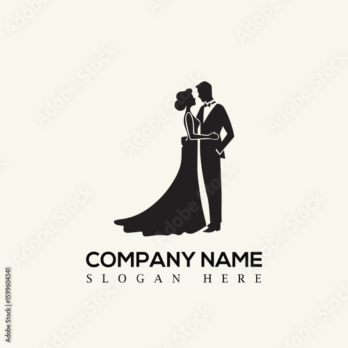 Wallpaper Mural Couple icon, wedding logo, married logo Torontodigital.ca