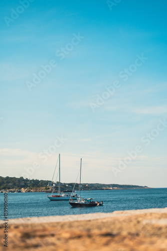 sailboat on the sea