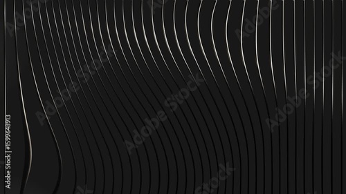 Dark curved lines form an abstract pattern suitable for backgrounds, packaging design, textiles, or digital art projects needing a modern aesthetic.