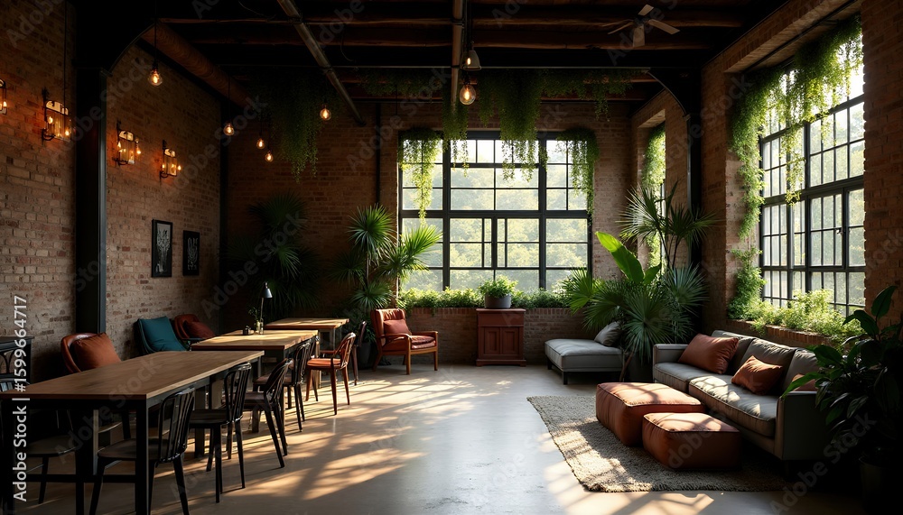 Fototapeta premium Timeless Elegance: Rustic Modernity