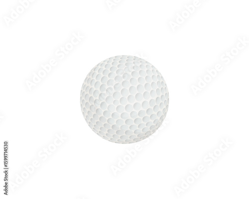 Golf ball. Vector illustration