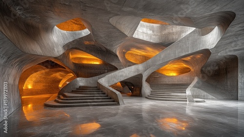 Concrete architectural masterpiece