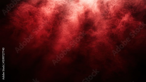 Wallpaper Mural Crimson smoke cloud fills the frame Torontodigital.ca
