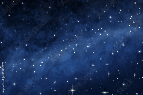 夜空にきらめく星