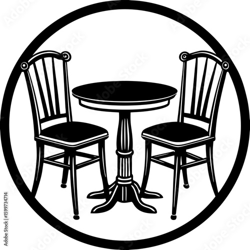 chairs and table