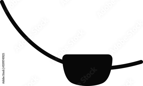 Pirate Eye Patch Or Blindfold

