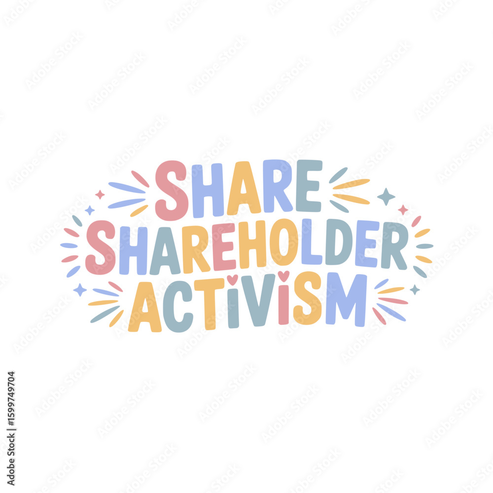 Shareholder Activism Advocacy Graphic Design Shareholder Activism Advocacy Graphic Design