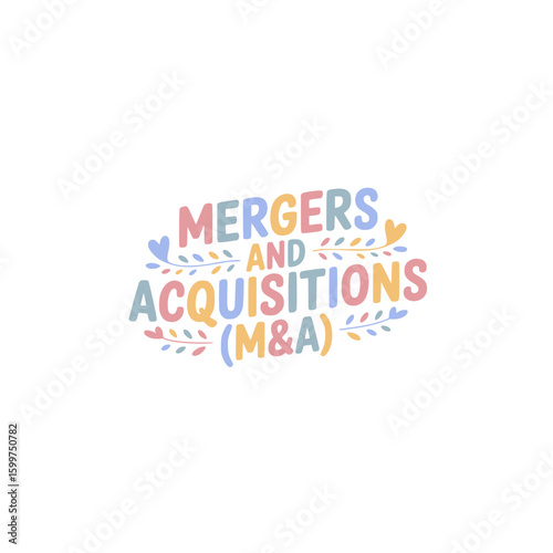 Mergers And Acquisitions M&A Sticker