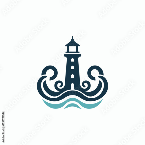lighthouse kraken logo