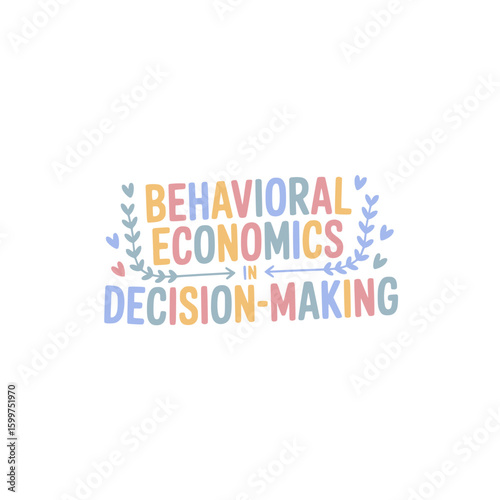 Behavioral Economics Decision-Making Sticker