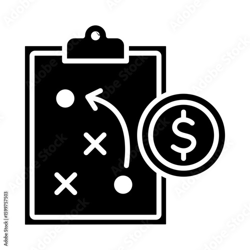 Financial Strategy Icon
